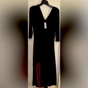 Black and red high low mini dress. Brand new.